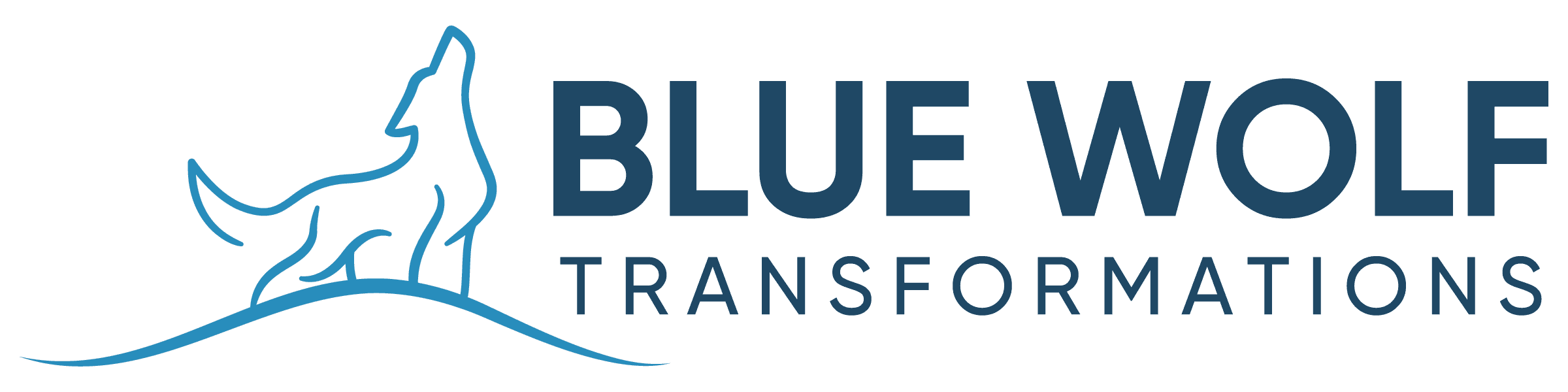 Blue Wolf Transformations logo — body sculpting, Exit 156 Capital portfolio company